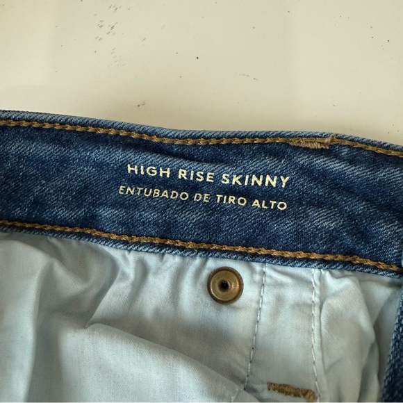 Universal Thread High Rise Skinny Denim Jeans Size 12 - Picture 4 of 8